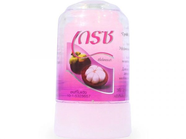 Тайский дезодорант кристалл Grace Crystal Deodorant Mangosteen, 40 гр., Таиланд