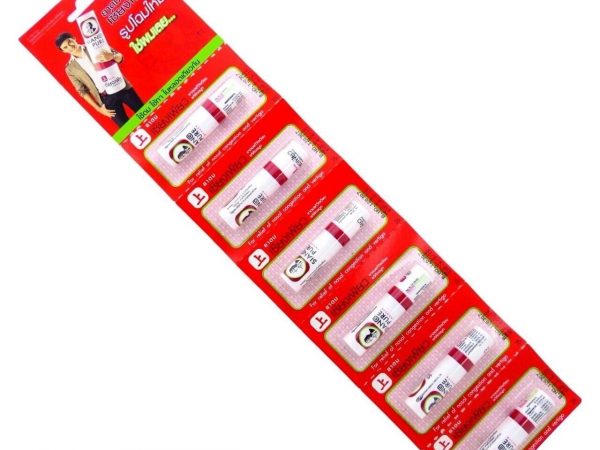 Тайский ингалятор-карандаш Siang Pure Inhaler Formula II, 1 мл., Таиланд 6 ШТ.