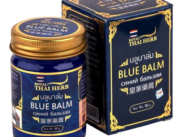 Тайский синий бальзам от варикоза Roayl Thai Herb Blue Balm, 50 мл., Таиланд