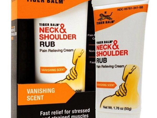 Тайский Тигровый обезболивающий крем для шеи и плеч Tiger Balm Neck  Shoulder Rub Boost, 50 мл., Таиланд