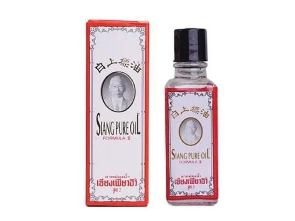 Тайское лечебное масло Siang Pure Oil Formula 2, Таиланд 25 мл.