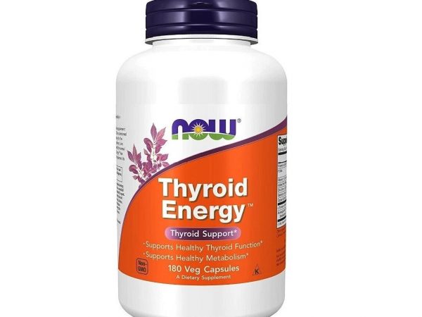 Тироид для щитовидной железы NOW Foods Thyroid Energy,180 капсул США