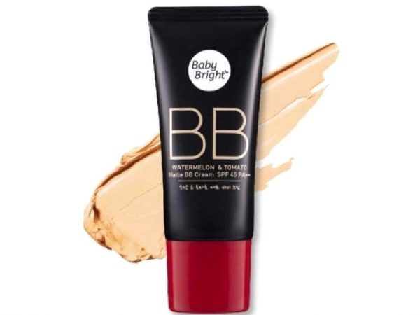 Тональный крем BB Арбуз и Томат Baby Bright Watermelon & Tomato Matte BB Cream, тон 21, Корея
