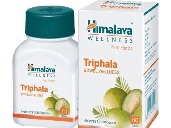 Трифала  капсулы-детокс  Himalaya Triphala Bowel Wellness, 60 капсул, Индия