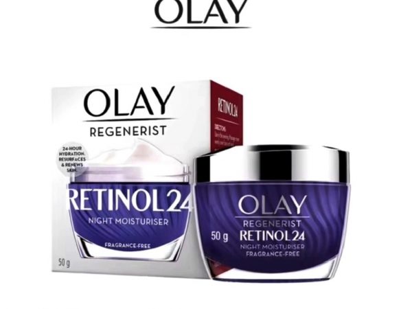 Увлажняющий крем для лица c ретинолом Olay Regenerist Retinol Night Face Moisturizer Anti-Aging Cream, 50 гр.