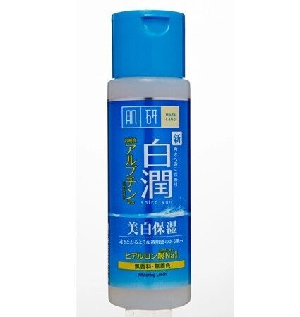 Увлажняющий лосьон с гиалуроновой кислотой, Hada Labo Shirojyun Arbutin Whitening Lotion, 30 ml, Япония