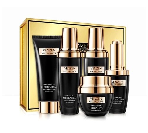 Venzen Niacinamide Advanced Hydrating увлажняющий и восстанавливающий набор для лица с ниацинамидом