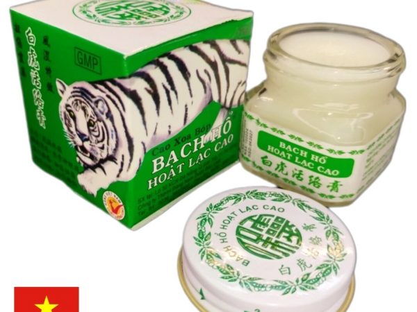Вьетнамская мазь-бальзам Bach Ho Hoat Lac Cao (Белый тигр) – разогревающее, обезболивающее средство для суставов и мышц