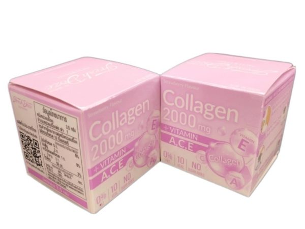Витаминный напиток в крышках Fresh Doze Caps Collagen 2000 mg + Vitamin A, C, E, Таиланд