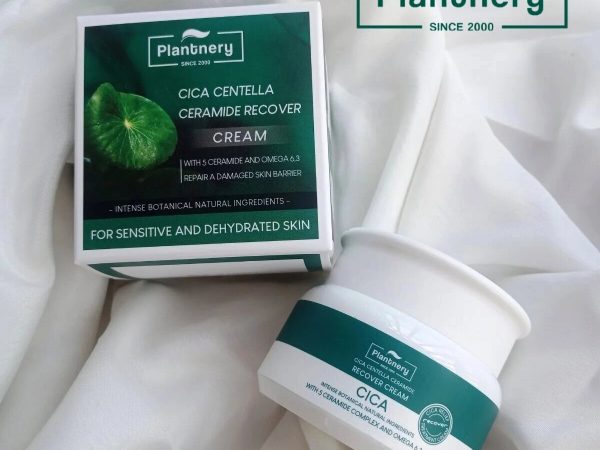Восстанавливающий крем с экстрактом Центеллы Plantnery Cica Centella Ceramide Recover Cream, 50 гр. Таиланд