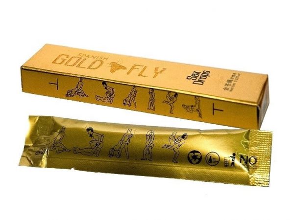 Возбуждающие капли для женщин и мужчин Шпанская Мушка Spanish Gold Fly, 1шт  5 мл.
