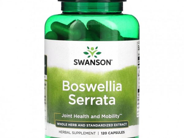 Swanson, Boswellia serrata, 120 капсул