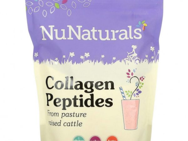 NuNaturals, Пептиды коллагена, 397 г (14 унций)