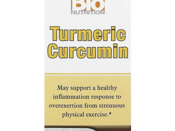 Bio Nutrition, Куркумин, куркумин, 50 вегетарианских капсул