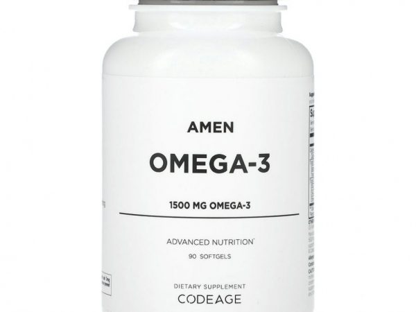 Codeage, Amen, омега-3, 1500 мг, 90 мягких таблеток