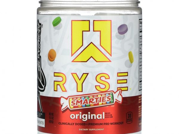 Ryse Supps, Premium Pre-Workout, Smarties, Original, 429 г (15,1 унции)
