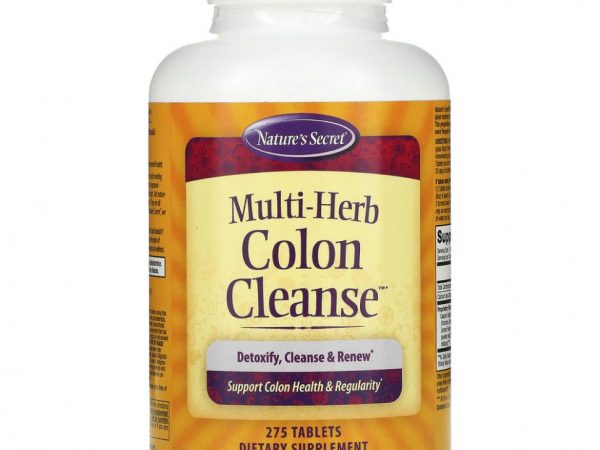 Nature's Secret, Multi-Herb Colon Cleanse, 275 таблеток