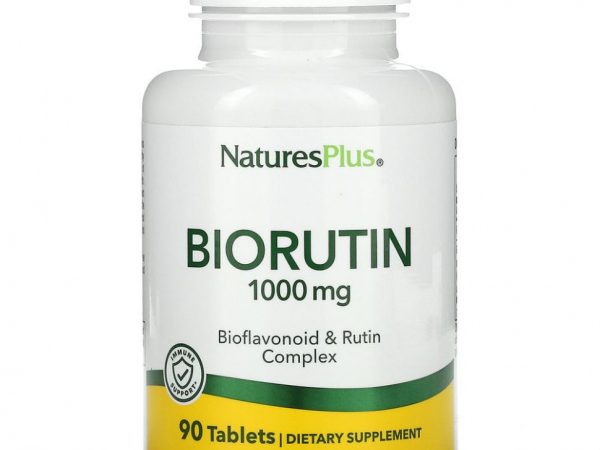 NaturesPlus, Biorutin, 1000 мг, 90 таблеток