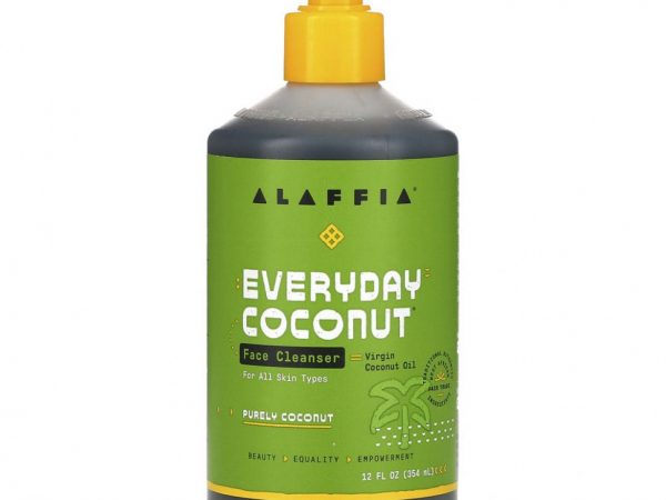 Alaffia, Everyday Coconut, очищающее средство для лица, 354 мл (12 жидк. унций)
