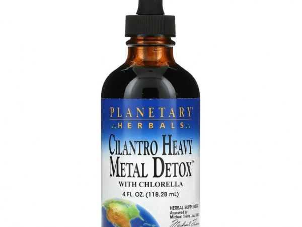 Planetary Herbals, Cilantro Heavy Metal Detox, кориандровая добавка с хлореллой, 118,28 мл (4 жидк. унции)