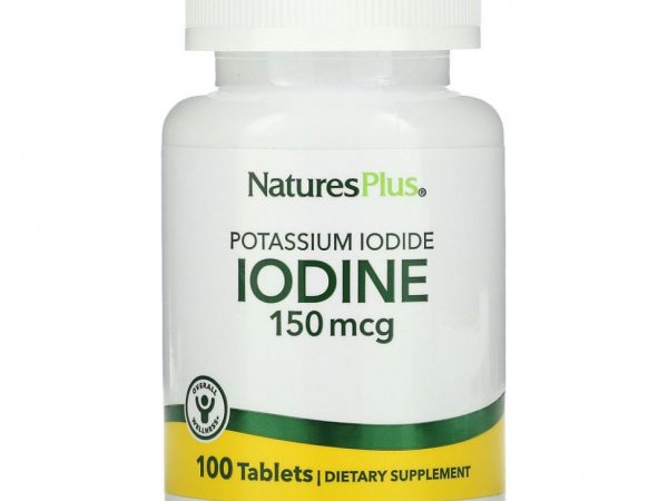 NaturesPlus, йодид калия, 150 мкг, 100 таблеток