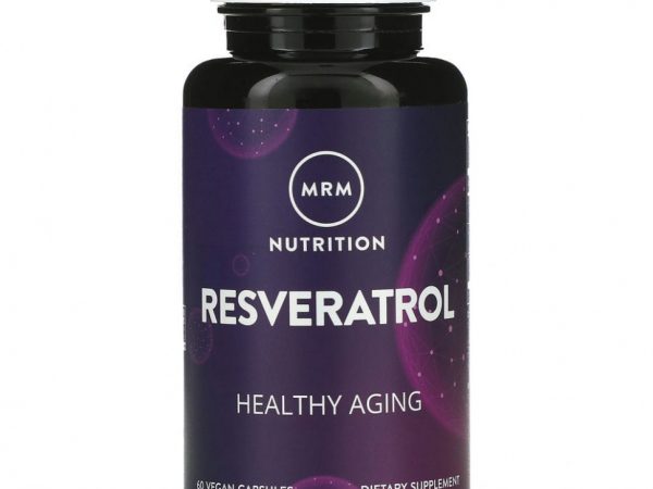 MRM, Nutrition, ресвератрол, 60 веганских капсул