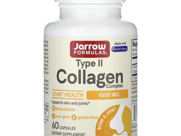 Jarrow Formulas, Комплекс коллагенов типа II, 60 капсул