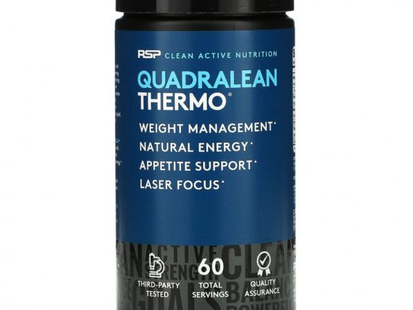 RSP Nutrition, Quadralean Thermo, 180 капсул