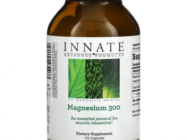 Innate Response Formulas, магний 300, 120 капсул