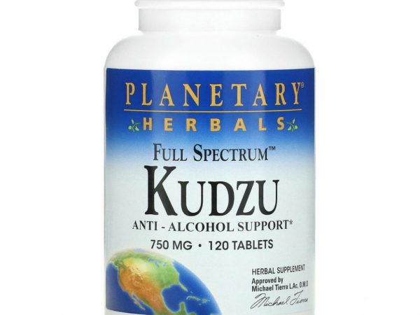 Planetary Herbals, Кудзу полного спектра, 750 мг, 120 таблеток