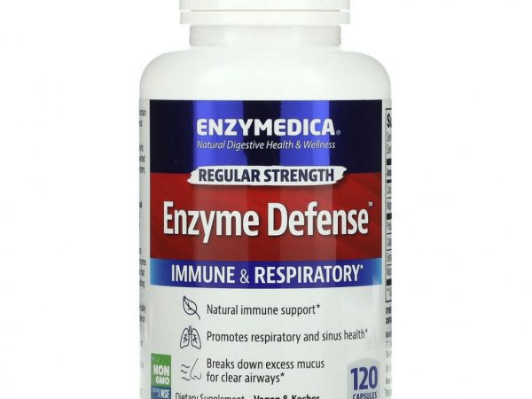 Enzymedica, Enzyme Defense, 120 капсул