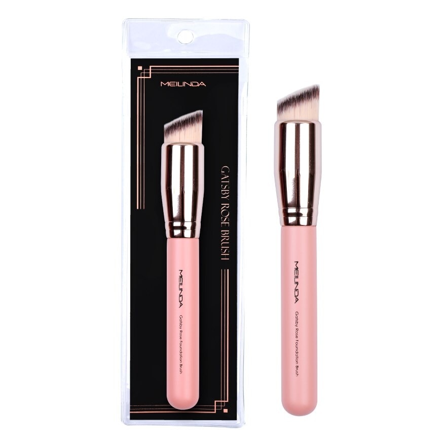 Meilinda Gatsby Rose Foundation Brush 1pcs.