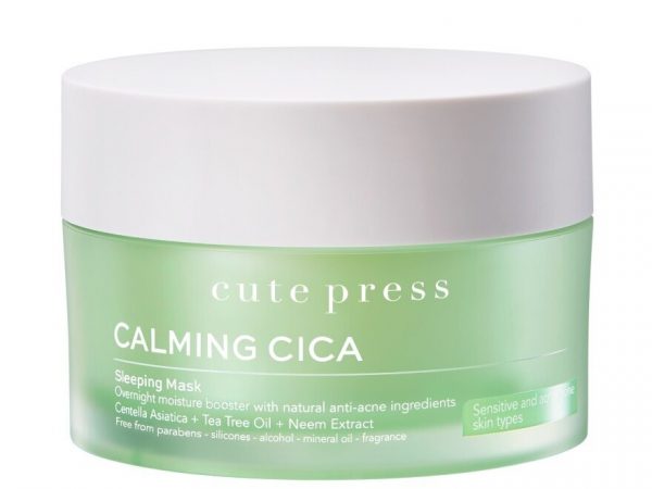 Cute Press Calming Cica Over Night Sleeping Mask 1's