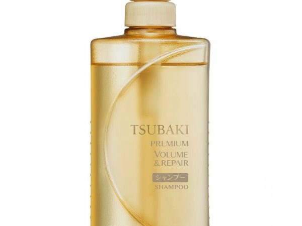 Tsubaki Shampoo Premium Volume  Repair 490 Ml. ผมมีวอลลุ่ม พลิ้วสวย