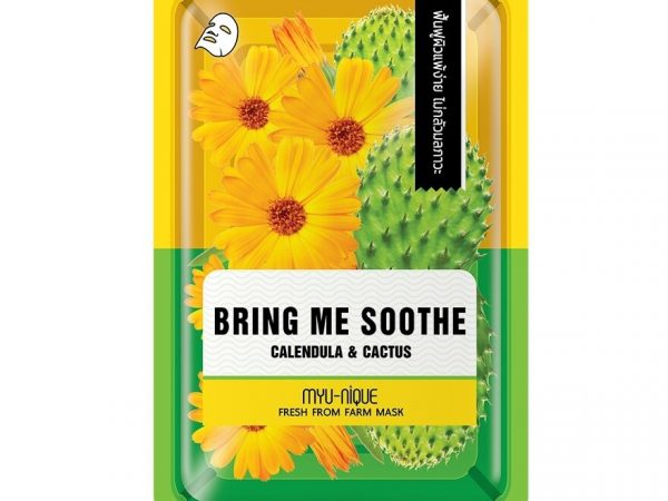 Myu-Nique Fresh From Farm Calendula  Cactus Mask 1's