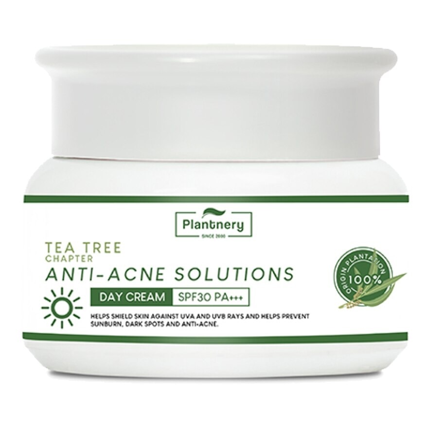 Plantnery Tea Tree Day Cream Spf30 Pa+++ 50g