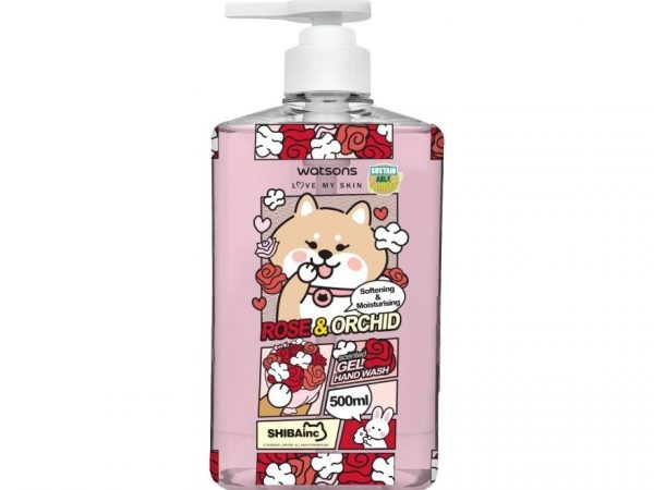 Watsons Love My Skin Gel Hand Wash 500 ml.