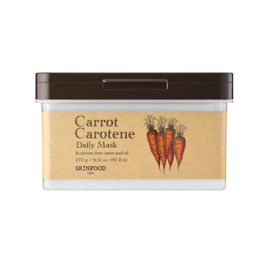 Skinfood Mask Carrot Carotene Daily 30'S