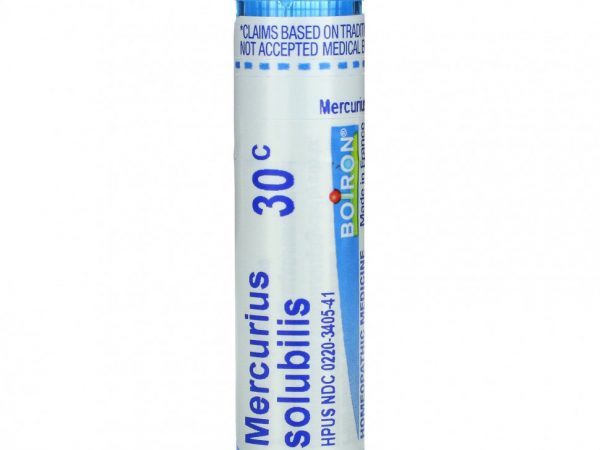 Boiron, Single Remedies, Меркуриус солюбилис, 30C, прибл. 80 гранул