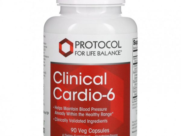 Protocol for Life Balance, Clinical Cardio-6, 90 растительных капсул