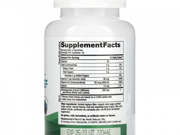 Nordic Naturals, Жевательные таблетки для снятия стресса, ягодное ассорти, 40 жевательных таблеток