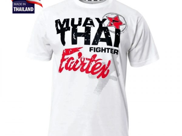 Футболка  Muay Thai Fighter Fairtex, Таиланд 4XL Белый