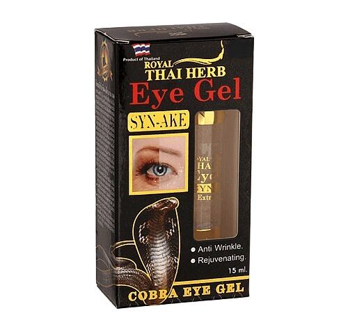Гель антивозрастной для кожи вокруг глаз с ядом кобры Royal Thai Herb Eye Gel  Syn-Ake, 15 мл., Таиланд 25 МЛ.