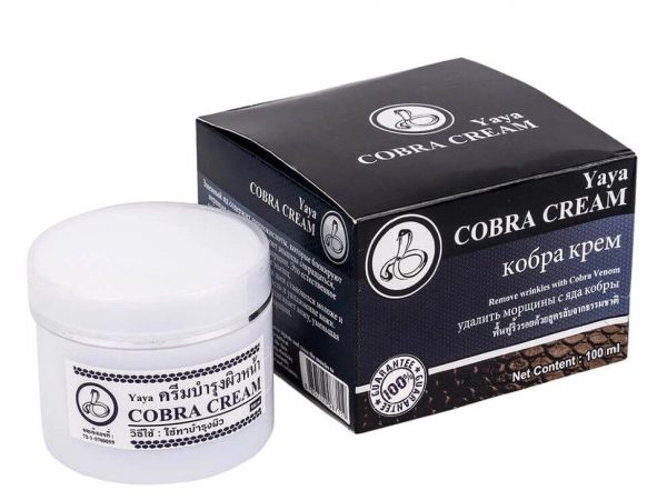 Крем для лица на основе змеиного яда / Yaya Cobra Face Cream, 100 ml. Таиланд