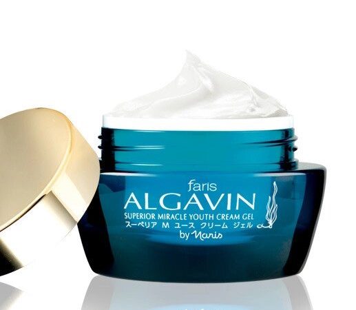 Крем для лица с Коллагеном 3 D и Морскими Водорослями, Faris Algavin Youth Cream Gel, 30 гр., Япония