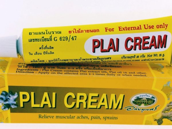 Крем обезболивающий для мышц и суставов Plai Cream, 25 гр., Таиланд