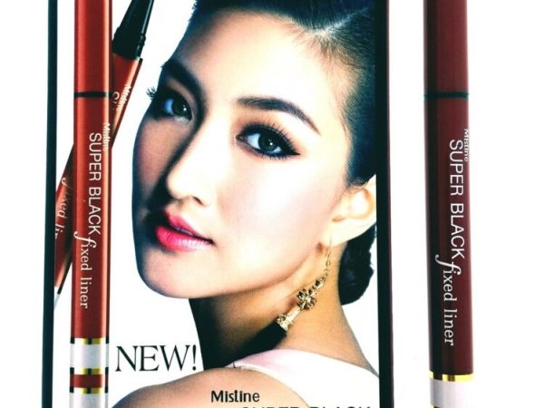 Лайнер для глаз, Супер-Тонкая Подводка Mistine Super Black Fixed Liner, Таиланд