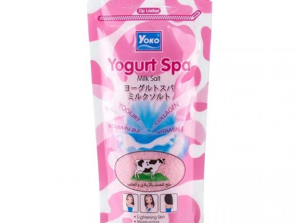 Молочный солевой скраб для тела “Йогурт”  Yoko Yogurt Spa Milk Salt, 300 гр.