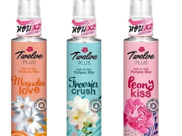 Парфюм женский для тела и волос Twelve Plus Body  Hair Perfume Mist, 25 мл., Таиланд (в ассортименте)