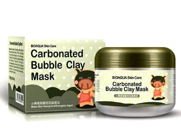 Пузырьковая очищающая маска Bioaqua Carbonated Bubble Clay Mask, 100 мл.